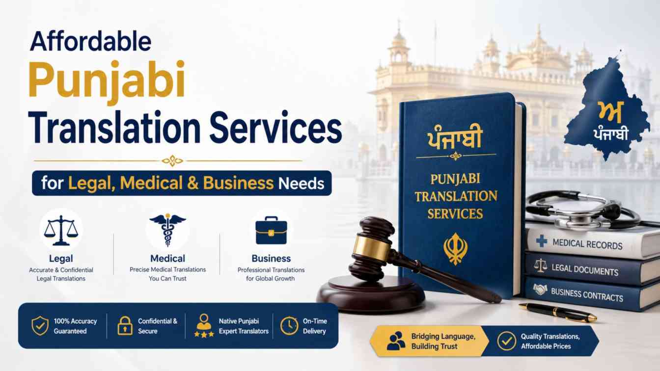 Affordable Punjabi Translation Services for Legal, Medical & Business Needs